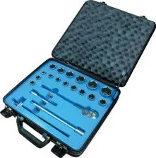1/2" Drive Stainless Steel 6-Point Sae Socket Set 1
