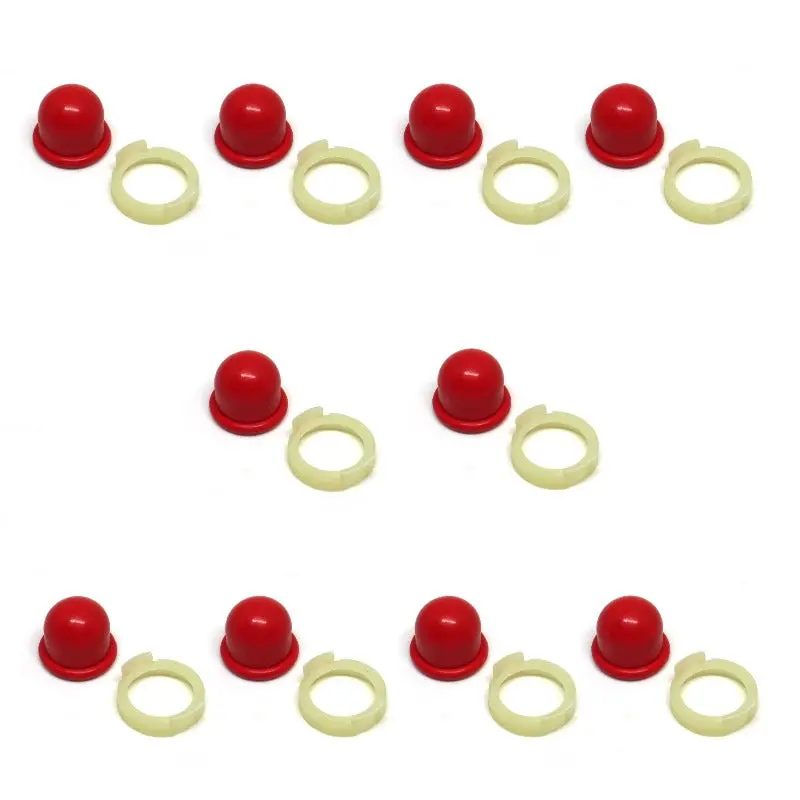 10-Pack Primer Bulb Kit For Briggs & Stratton – Fits 494408, 694394, 5084D/H/K Models 1