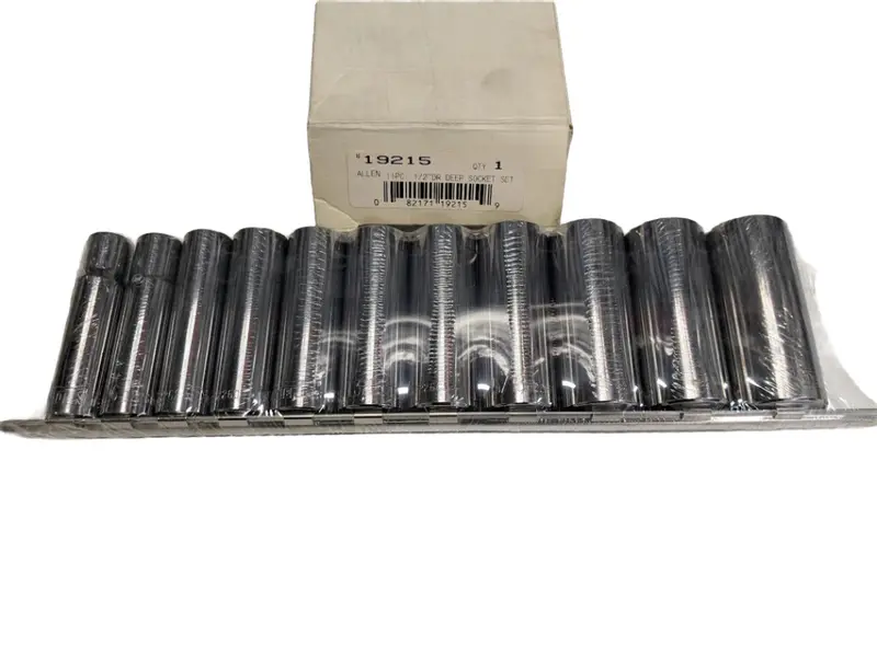 11-Piece 1/2-Inch Drive Allen Deep Socket Set (Model 19215) 1