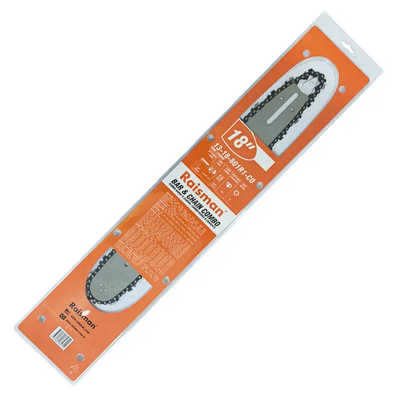 18-Inch Bar And Chain For Sears, Echo, Poulan, And Husqvarna – 3/8" Pitch, .050" Gauge, 62Dl (180Sdea041) 1