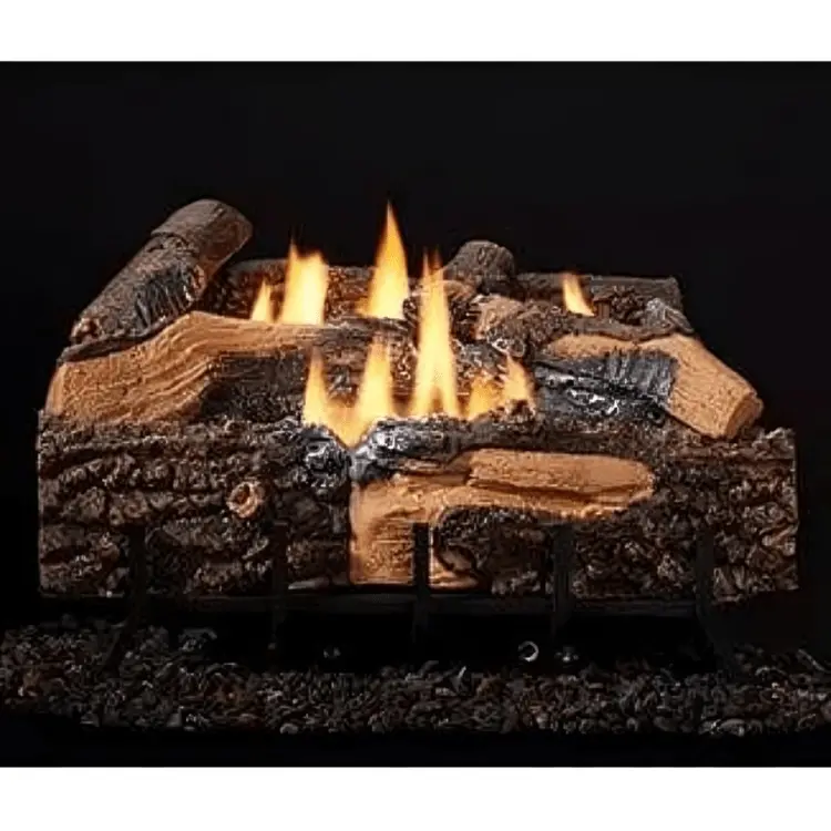 24-Inch Mezmer Gas Log Set For Lumonessen Outdoor Burners 1