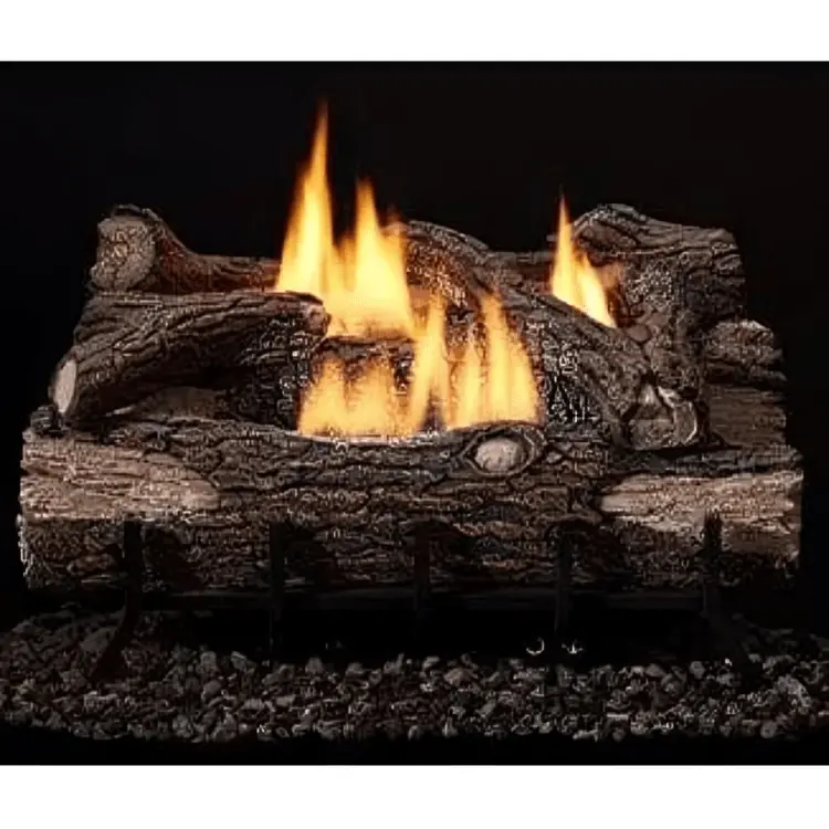 24-Inch Mountain Oak Gas Log Set For Lumonessen Outdoor Burners 1