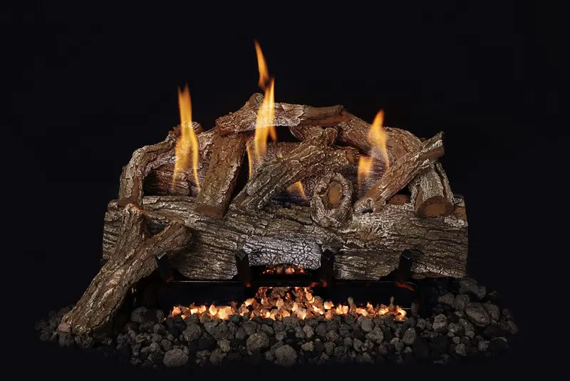 24-Inch Red Oak Ventless Gas Log Set – Grand Canyon Vfro24 1