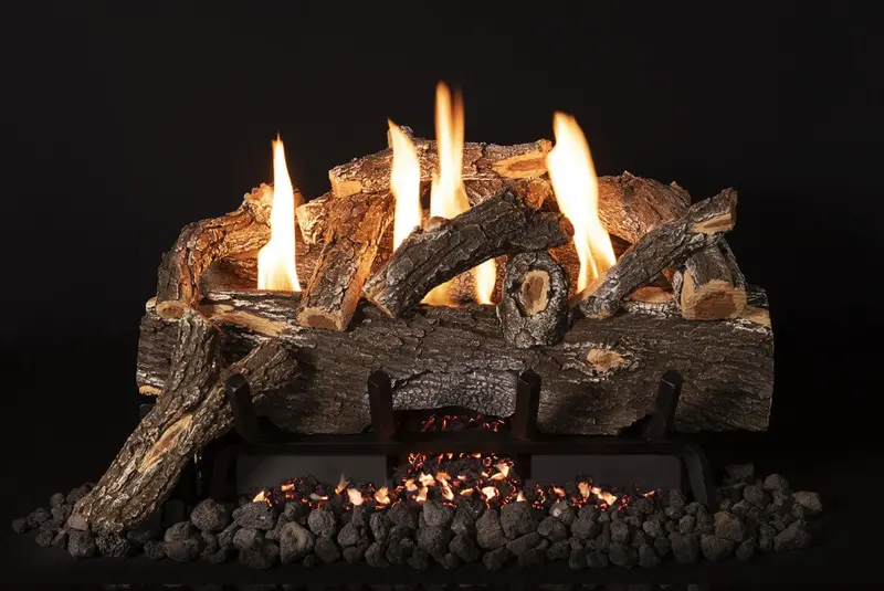 24-Inch Weathered Oak Ventless Gas Log Set – Grand Canyon Vfwo24 1
