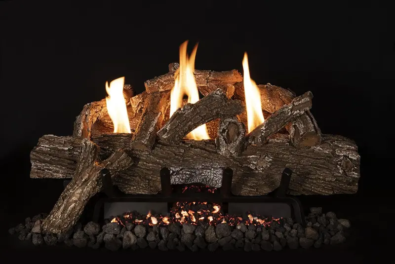 30-Inch Red Oak Ventless Gas Log Set – Grand Canyon Vfro30 1