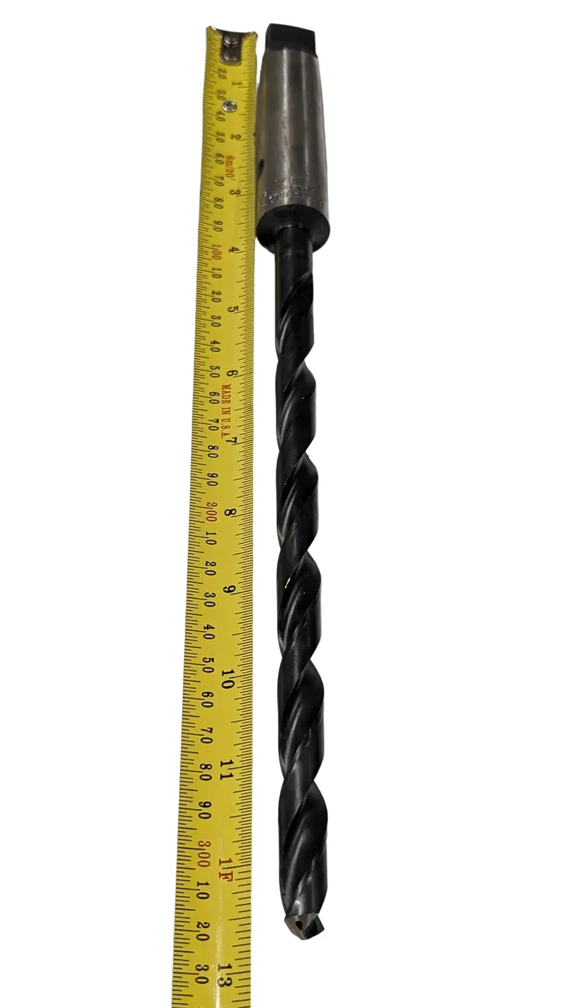 31/64-Inch Taper Shank Drill Bit With Lubrication Oil Holes – Heavy-Duty Design 1