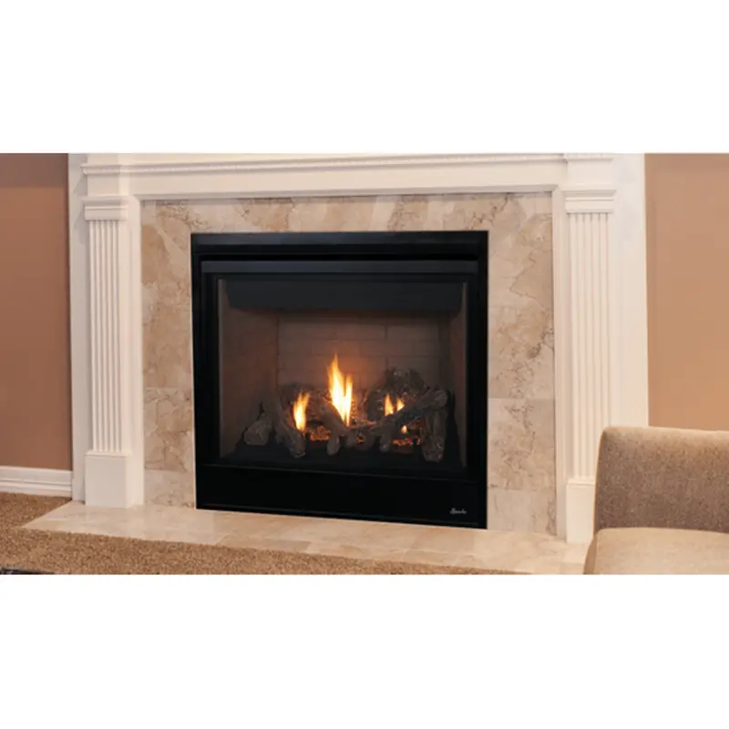 35-Inch Traditional Direct Vent Gas Fireplace – Superior Drt3000 Series 1
