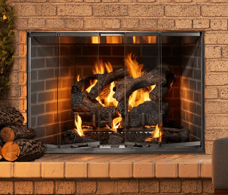 36-Inch Outdoor Wood-Burning Fireplace – Majestic Cottagewood Series 1