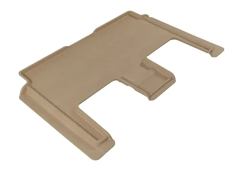3D Maxpider Kagu Floor Mat – Tan, Second-Row Rear Mat, Single Piece (Model L1Dg01621502) 1