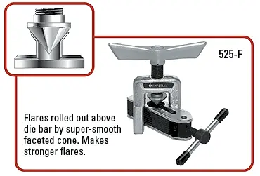 525-F Rol-Air® 45° Imperial Flaring Tool – High-Performance Grabber Flare System 1