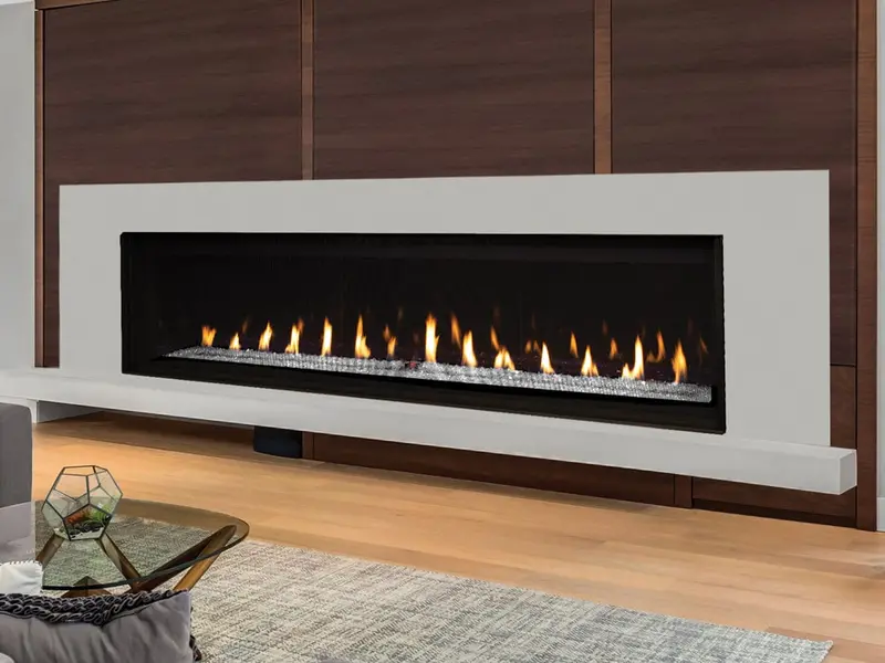 84-Inch Linear Direct Vent Gas Fireplace – Superior Drl6000 Series 1