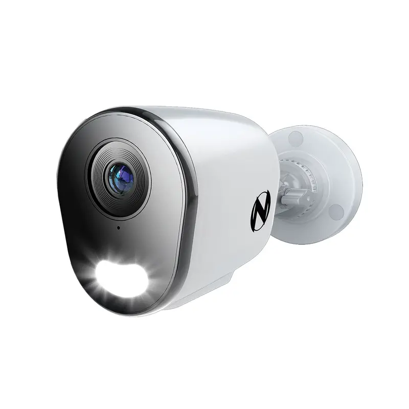 Add-On Wired Ip 4K Deterrence Camera With 2-Way Audio – White 1