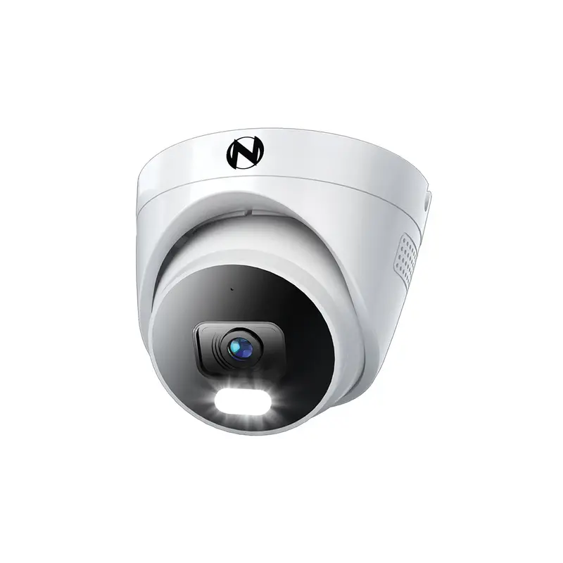 Add-On Wired Ip 4K Dome Deterrence Camera With 2-Way Audio – White 1
