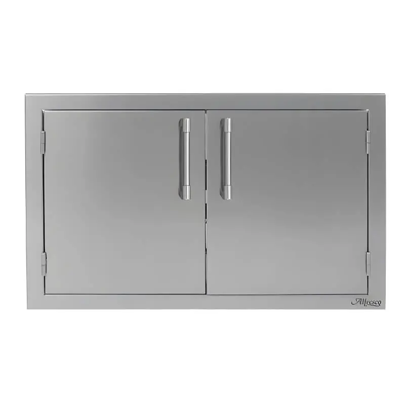 Alfresco 30-Inch Dual-Access Stainless Steel Door Unit 1