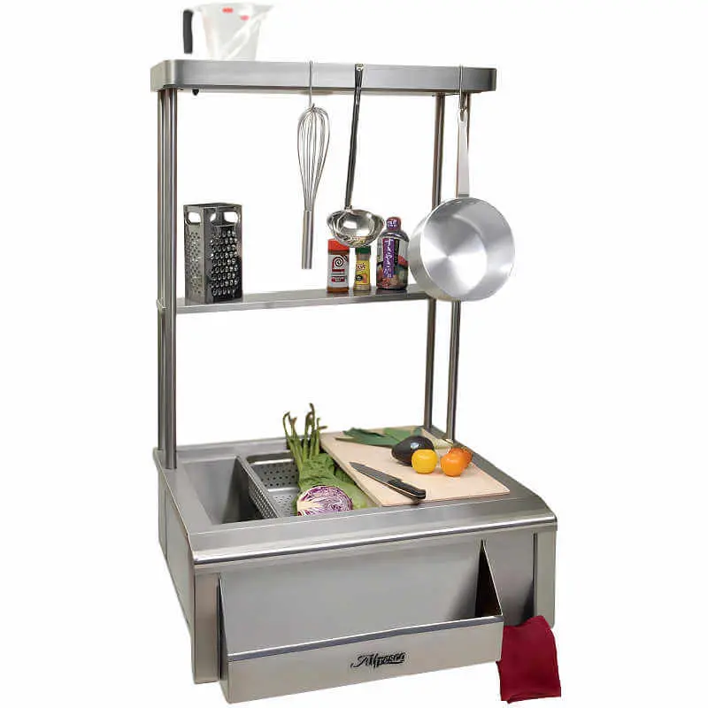 Alfresco Adjustable Middle Shelf For 30-Inch Main Sink Setup (Ms) 1