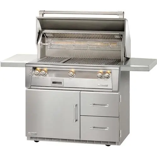 Alfresco Alxe-42Szrfg-Ng 42-Inch Built-In Grill With Sear Zone & Refrigerated Base (Natural Gas) 1