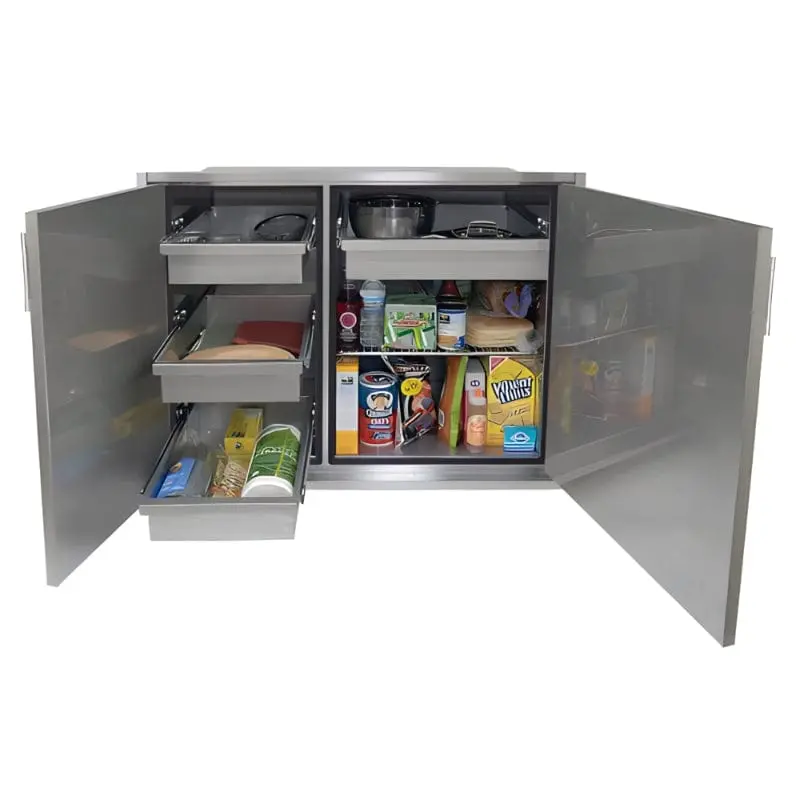 Alfresco Axedsp-42H 42 X 33-Inch High-Profile Sealed Dry Storage Pantry 1