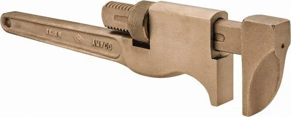 Aluminum Bronze Non-Sparking Pipe Wrenches 1