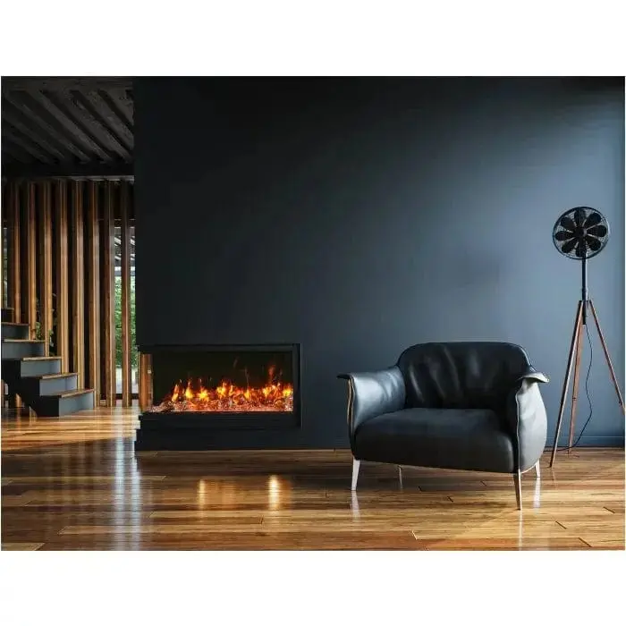 Amantii 40-Trv-Slim True View Slim 40" Smart Electric Fireplace 1