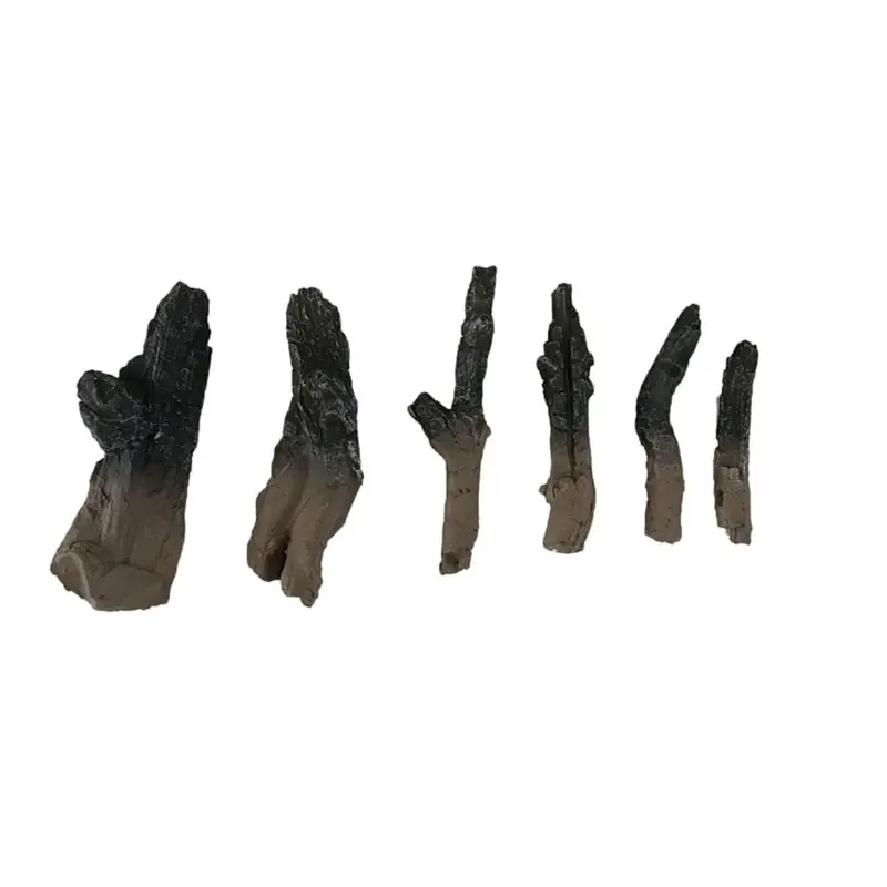 Amantii 6-Piece Log Set Accessory For Electric Fireplaces 1