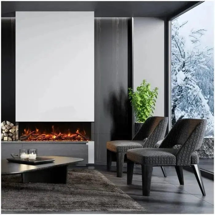 Amantii 60-Tru-View-Xl Tru View Xl Deep Smart 60" Electric Fireplace 1