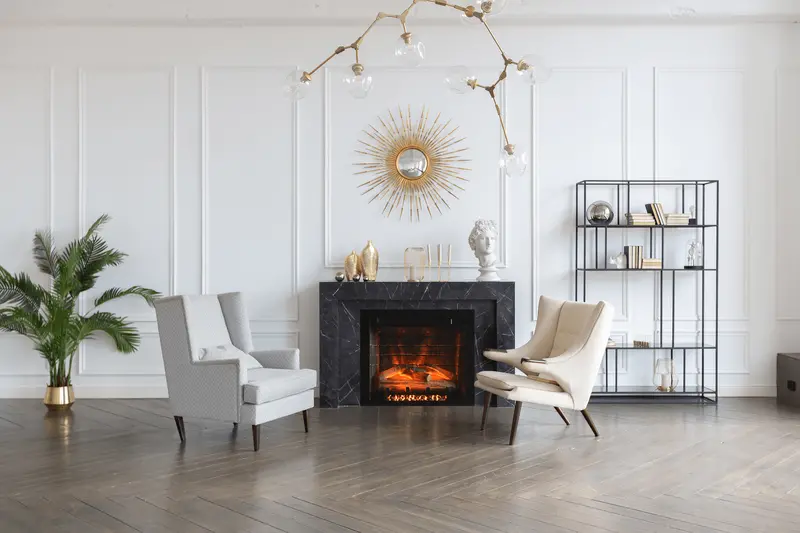 Amantii Ce30 Fire & Ice 30-Inch Slim Electric Fireplace 1