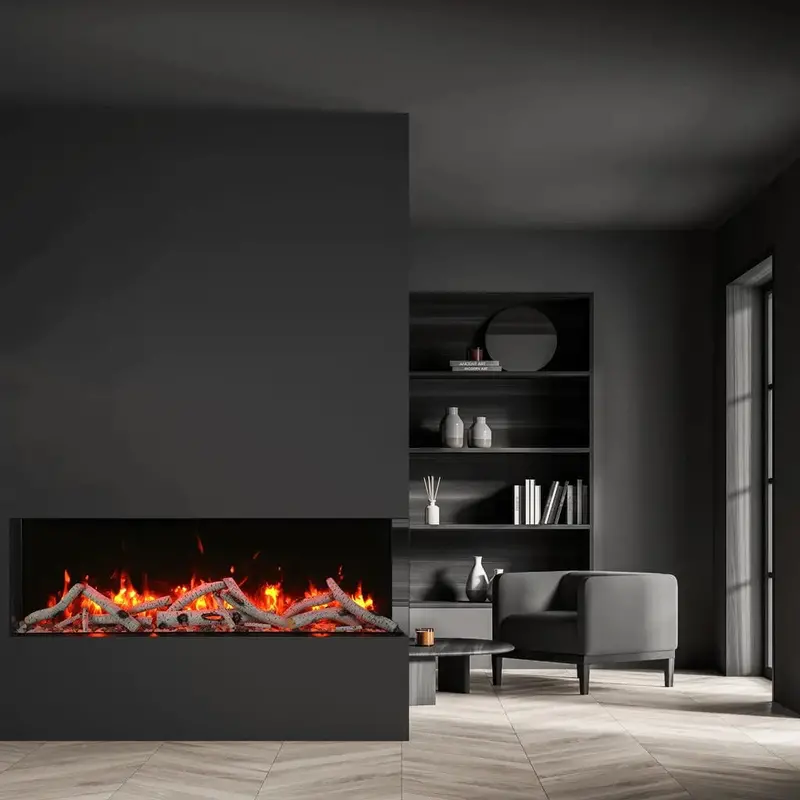 Amantii True View Slim 30-Inch Smart Electric Fireplace 1