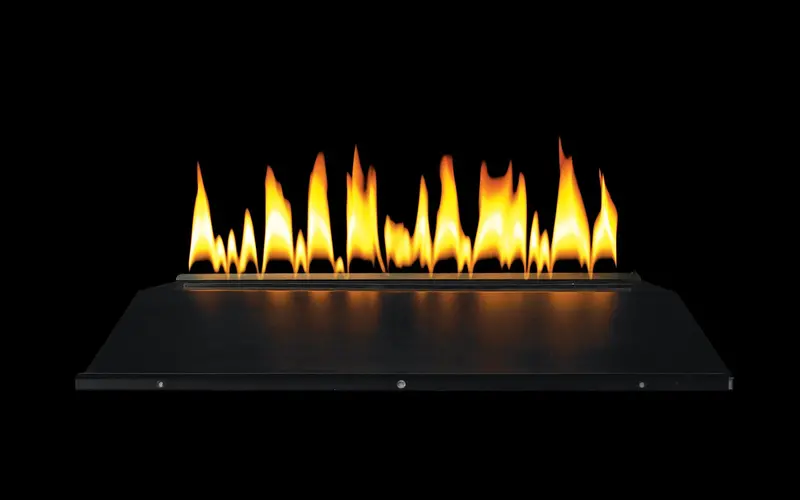 American Hearth 18" Polished Black Fireplace Top Plate (Dt18Pb) 1