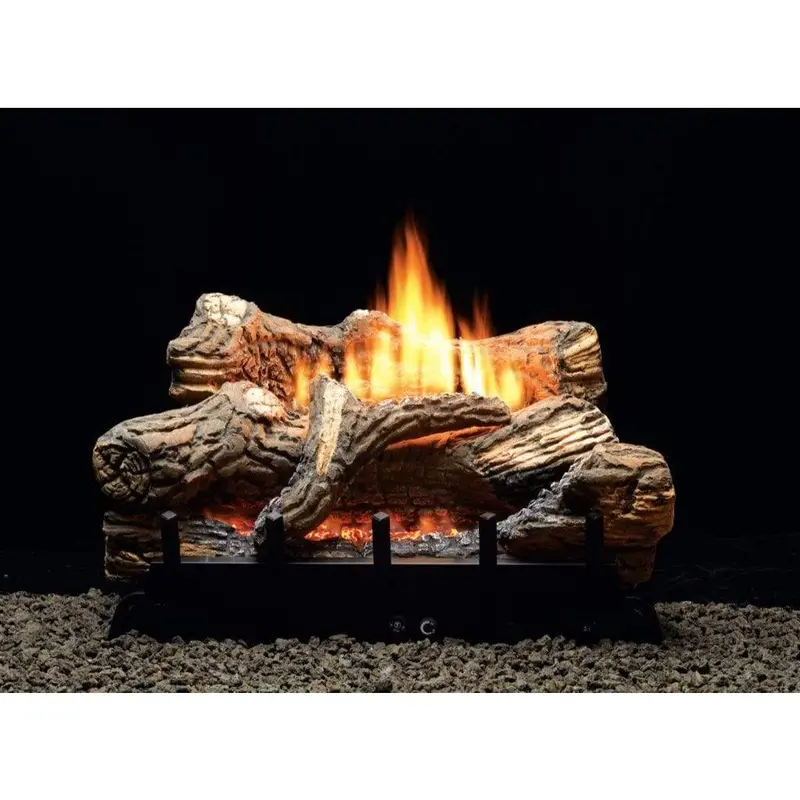 American Hearth 18" Trendon Vent-Free Ceramic Fiber Log Set (Vfd) 1