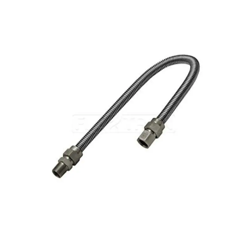 American Hearth 24" Flexible Stainless Steel Gas Supply Line (Gf24) 1