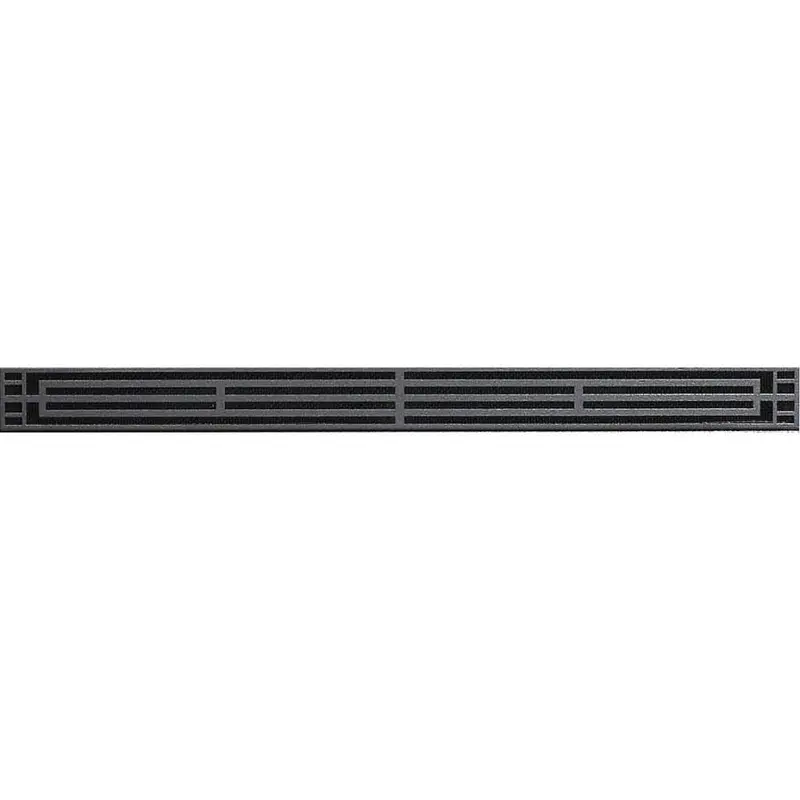 American Hearth Dvg22Mbl Black Mission-Style Fireplace Louvers 1