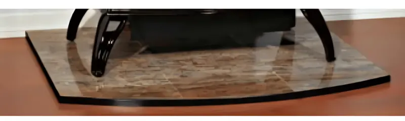 American Hearth Graphite-Tone Floor Pad Inlay For Fireplace Inserts (Cifs14H) 1