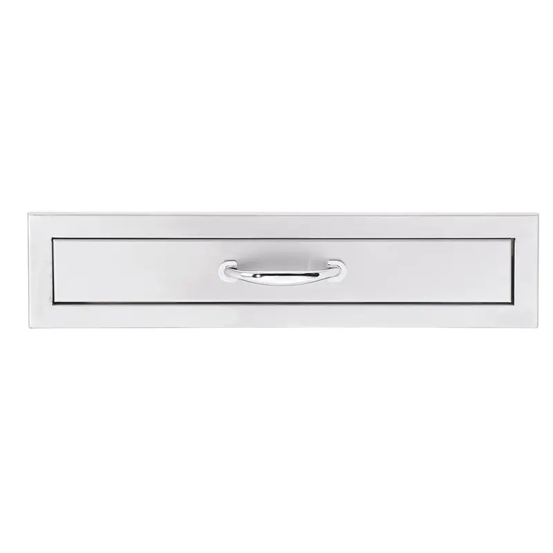 American Made Grills 26-Inch Stainless Steel Utensil Storage Drawer – Ssdr1-26U 1