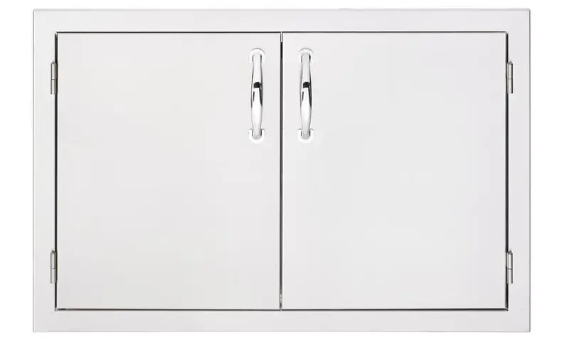 American Made Grills 30-Inch Stainless Steel Double Access Door – Ssdd-30 1
