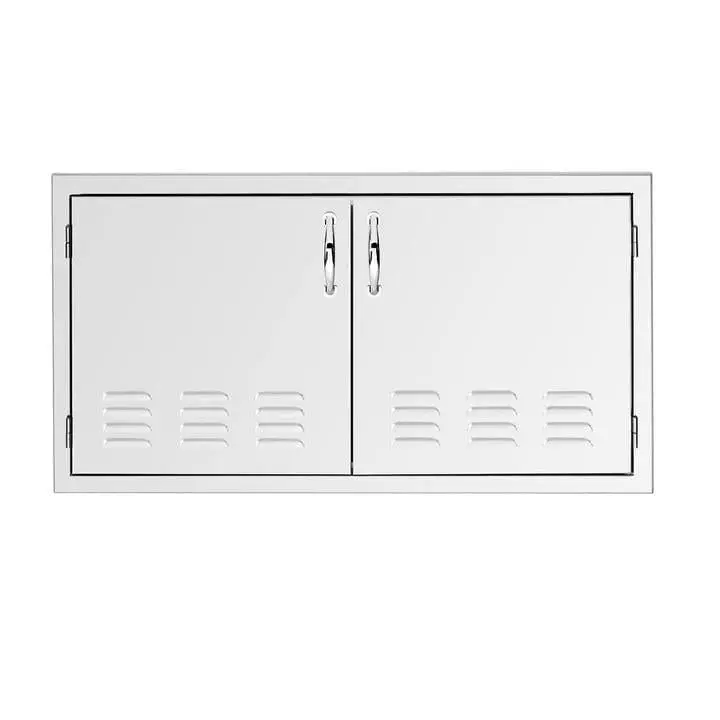 American Made Grills 33-Inch Vented Stainless Steel Double Access Door – Ssdd-33V 1