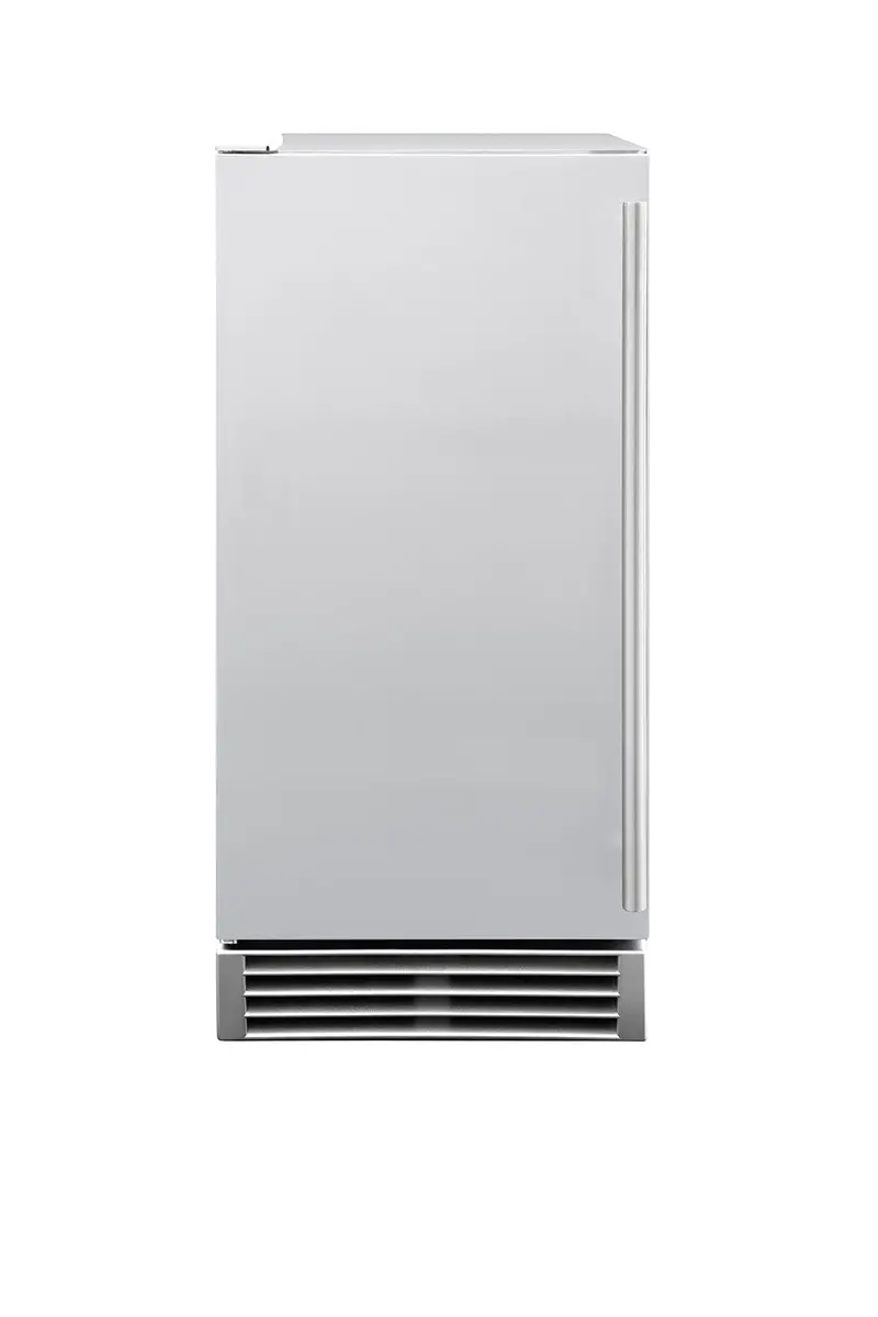 American Made Grills Amg 15" Ul-Certified Outdoor Ice Maker – Stainless Steel Door, Ssim-15 1