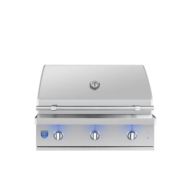 American Made Grills Atlas Series 36" Liquid Propane Built-In Gas Grill (Ats36-B-Lp) 1