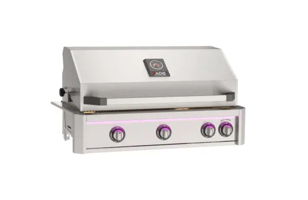 American Outdoor Grill 36" L-Series Stainless Steel Built-In Grill With Integrated Lighting 1
