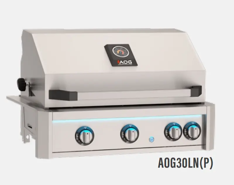 American Outdoor Grill Aog30 – 30-Inch L-Series Built-In Gas Grill, Stainless Steel 1