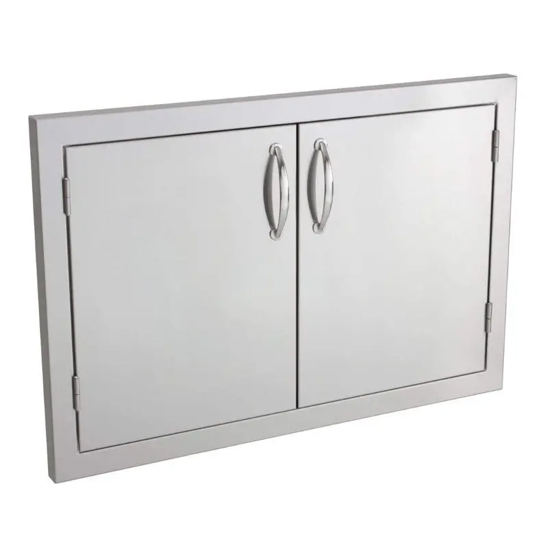 Amg 33"/45" Stainless Steel Double Access Door With Masonry Frame – Ssdd 1