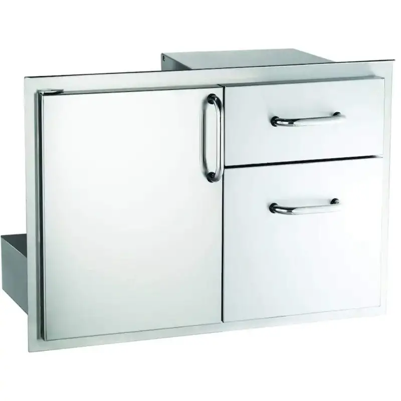 Aog American Outdoor Grill Double-Drawer Door Assembly 1