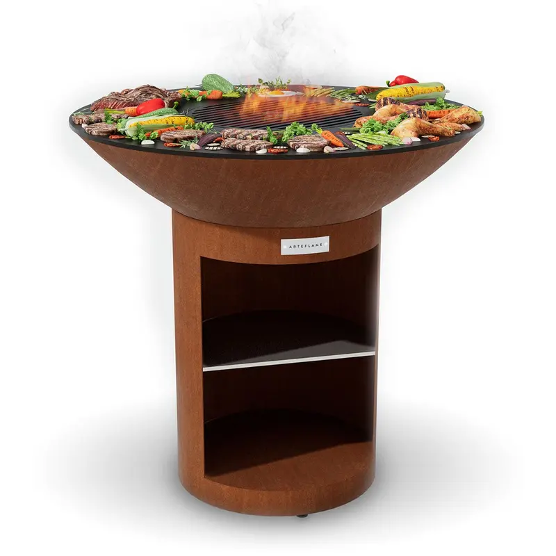 Arteflame Xxl 40-Inch Classic Storage Base Grill With Hood 1