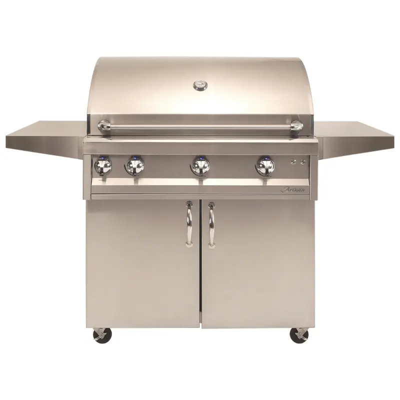 Artisan 36-Inch Freestanding Gas Grill – 3-Burner Pro Model With Rotisserie & Integrated Lighting 1
