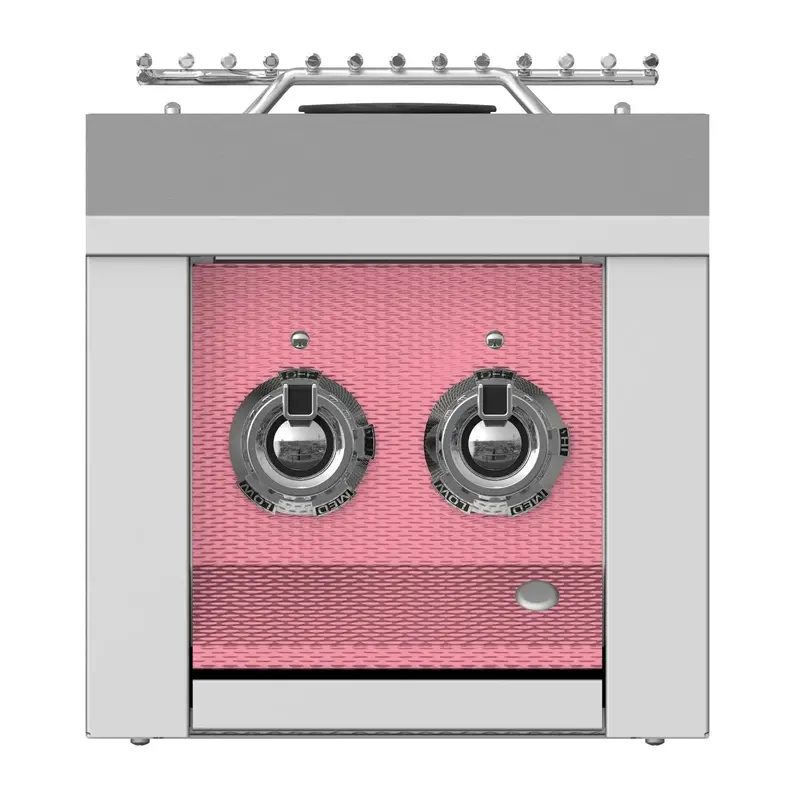 Aspire By Hestan 12-Inch Liquid Propane Double Side Burner – Pink 1