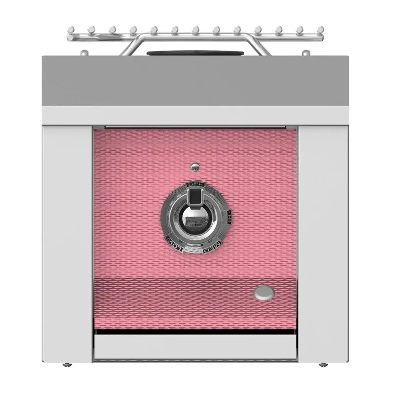 Aspire By Hestan 12-Inch Liquid Propane Single Side Burner – Pink 1