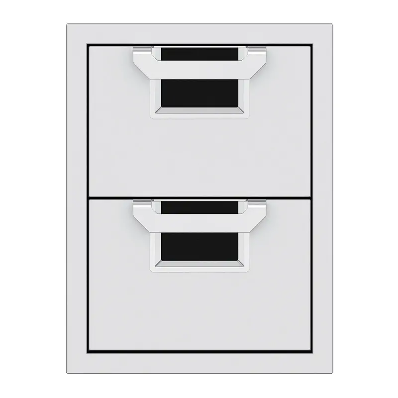 Aspire By Hestan 16-Inch Dual-Compartment Pull-Out Storage Drawer – Matte Black 1