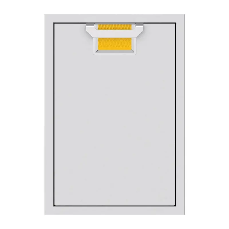 Aspire By Hestan 20-Inch Roll-Out Trash Drawer In Sol Yellow 1