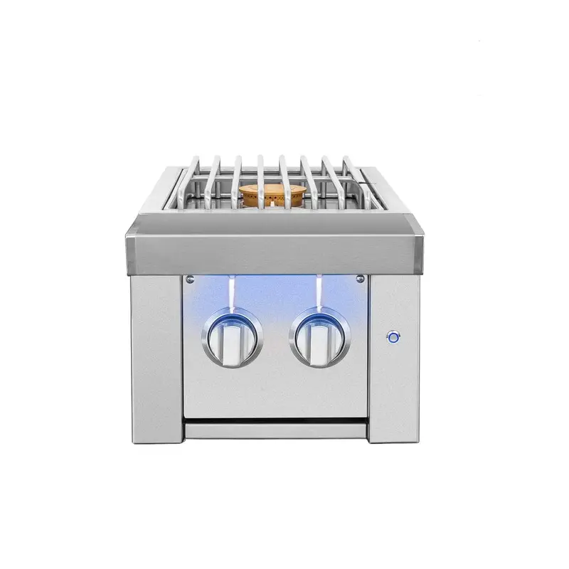 Atlas Double-Side Gas Burner For American-Made Grills 1