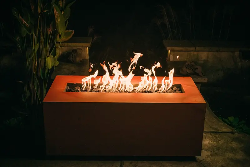 Aweis Electric Linear Fire Pit – 72-Inch Modern Outdoor Fireplace With 250K Btu Output 1