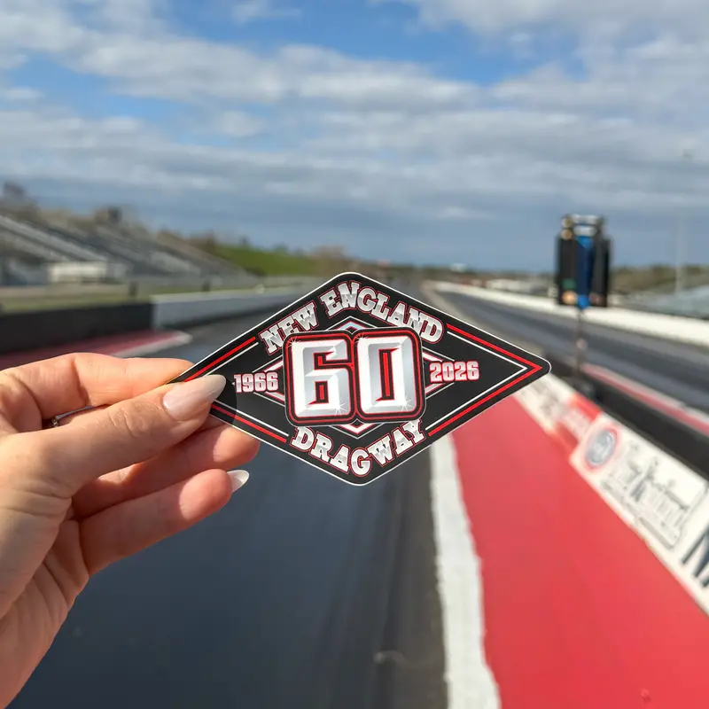Black Matte 60Th Anniversary Sticker 1